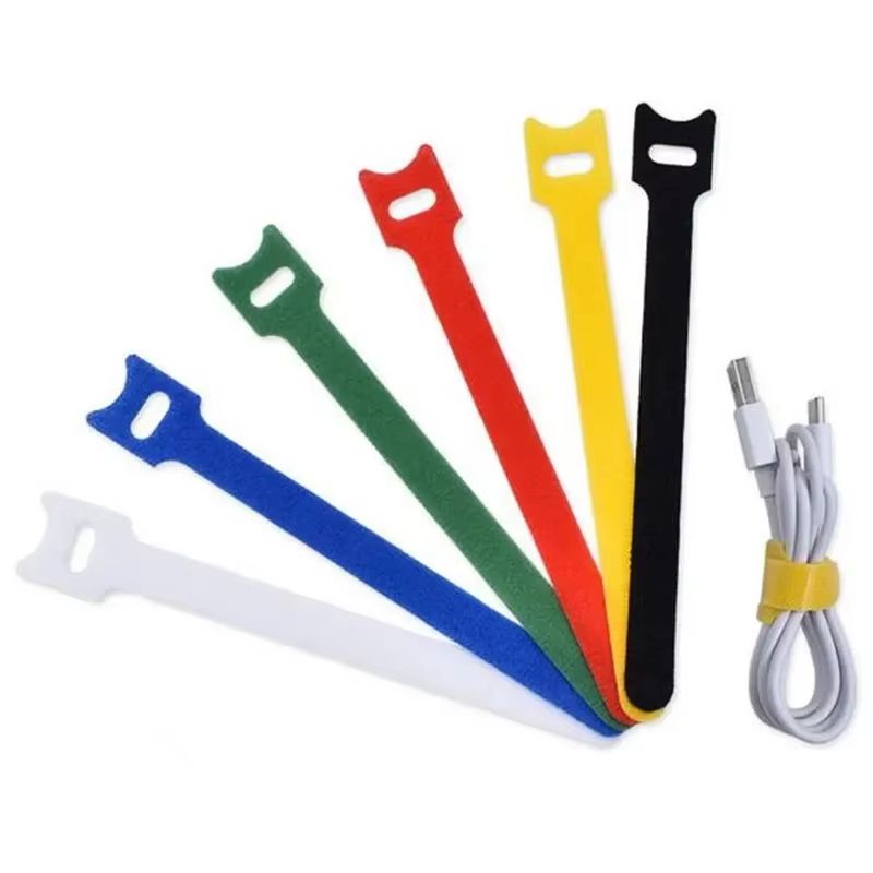 50Pcs Reusable Cable Ties – Adjustable Nylon Cord Management Straps