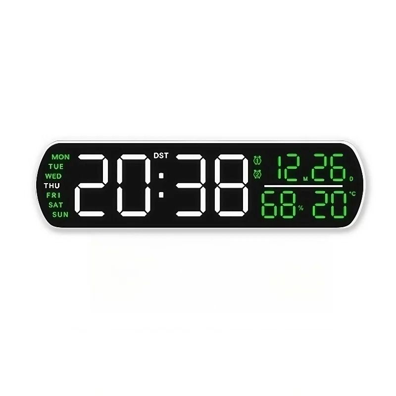 Wide-View Pro Digital Smart Clock The Ultimate All-in-One Desk Station