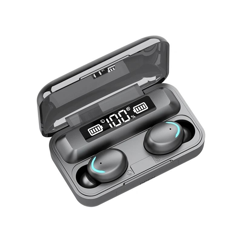RGB LED Wireless TWS Earbuds with Display