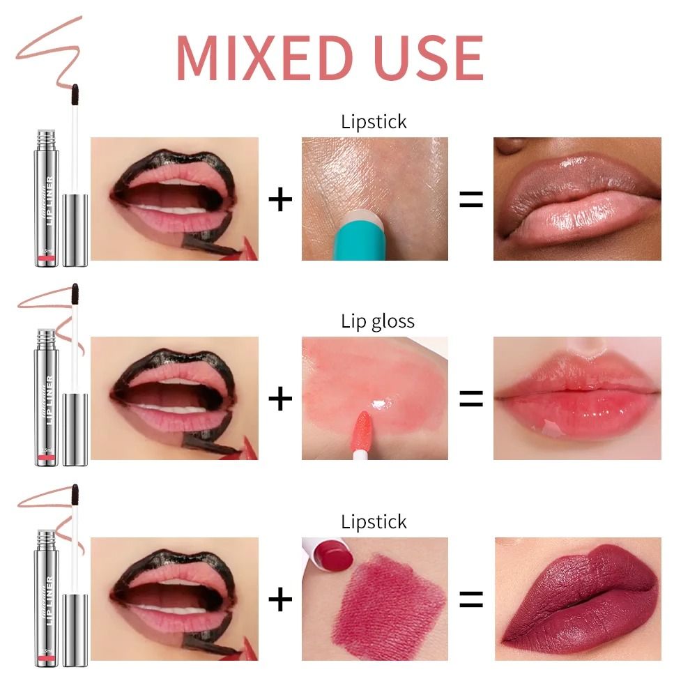 Highly Pigmented Peel-Off Lip Liner Tattoo