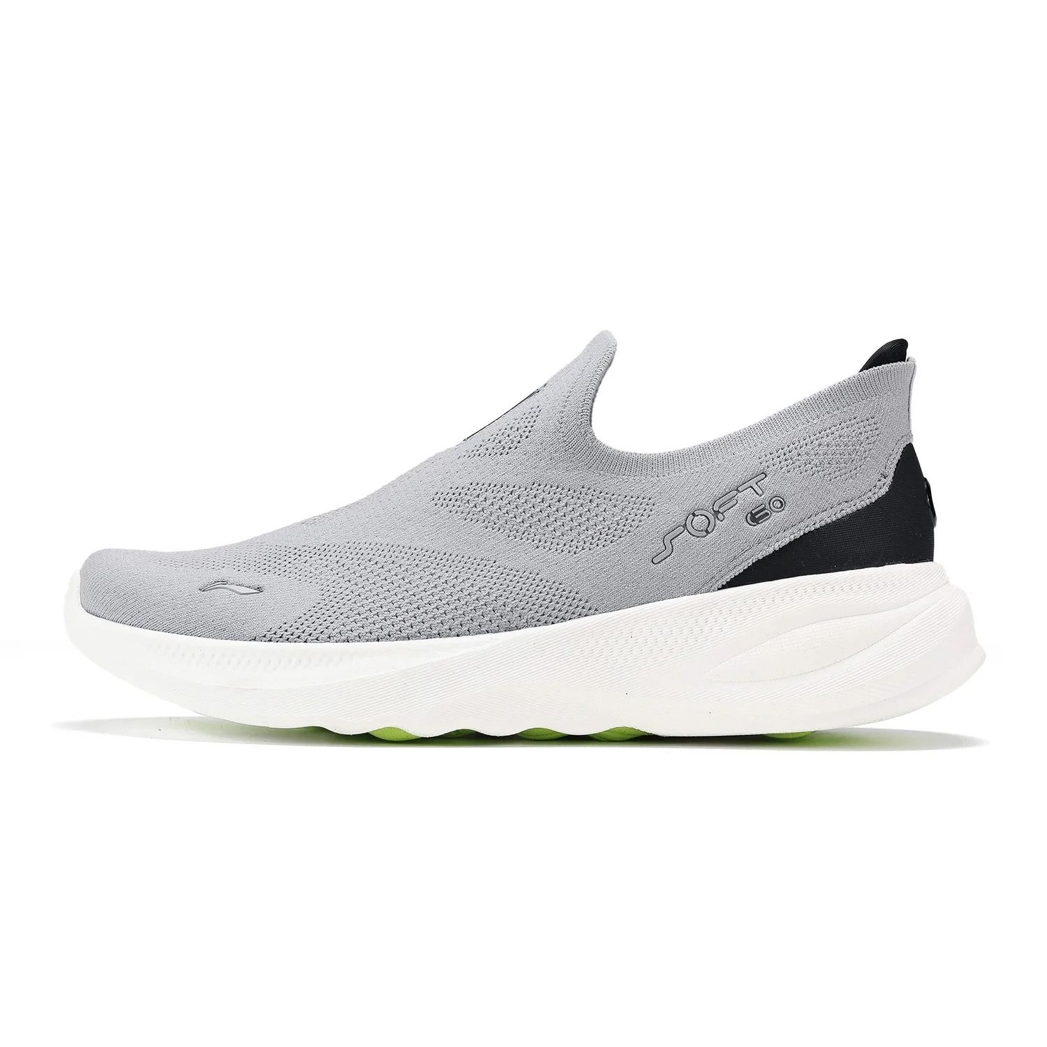 Li-Ning Mens SOFT GO 2 KNIT Slip-On Walking Shoes