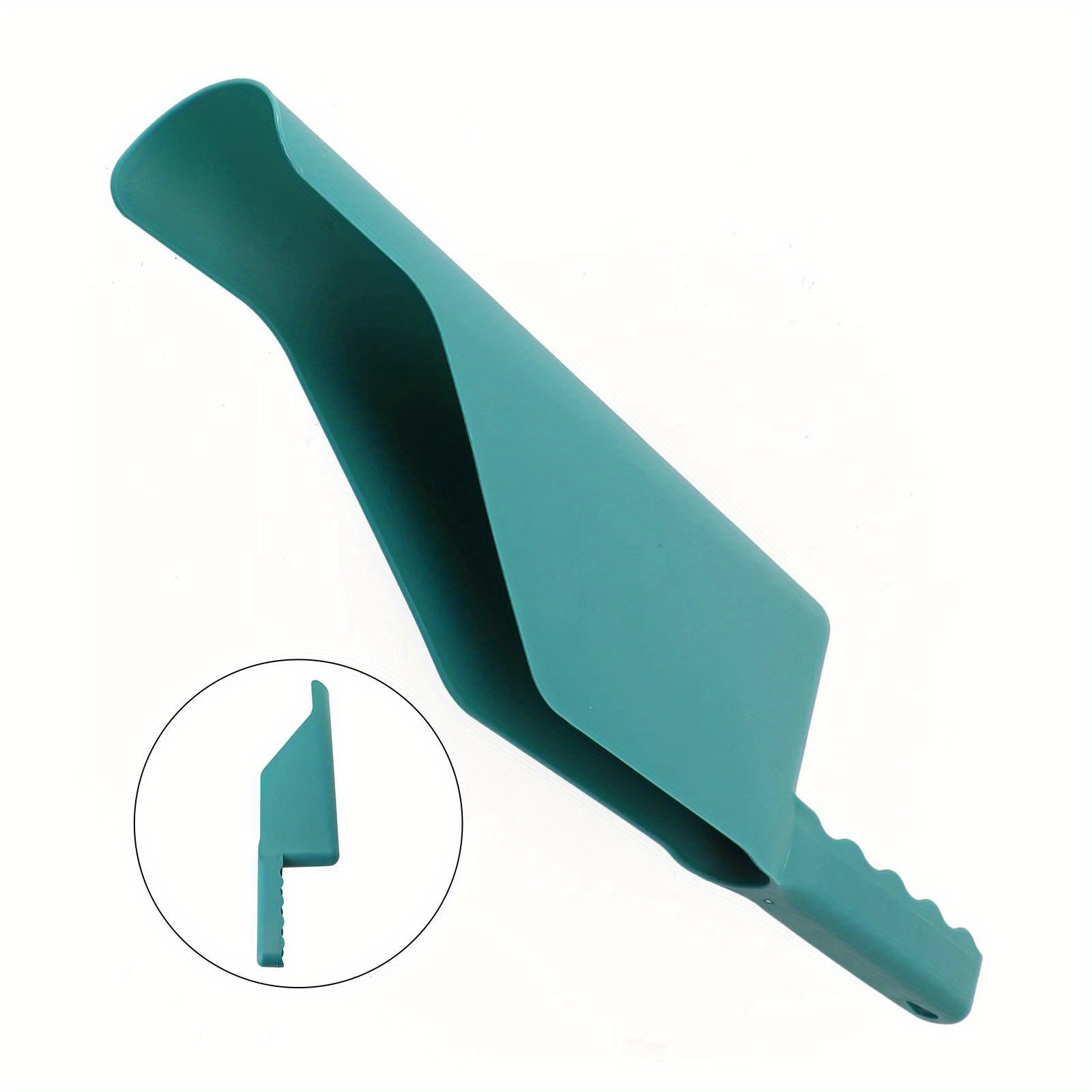 Flex Fit Dirt Debris Remove Gutter Getter Scoop, Multi Use Roof Tool, Eaves Garden Leaf Gutter Spoon Shovel Supplies