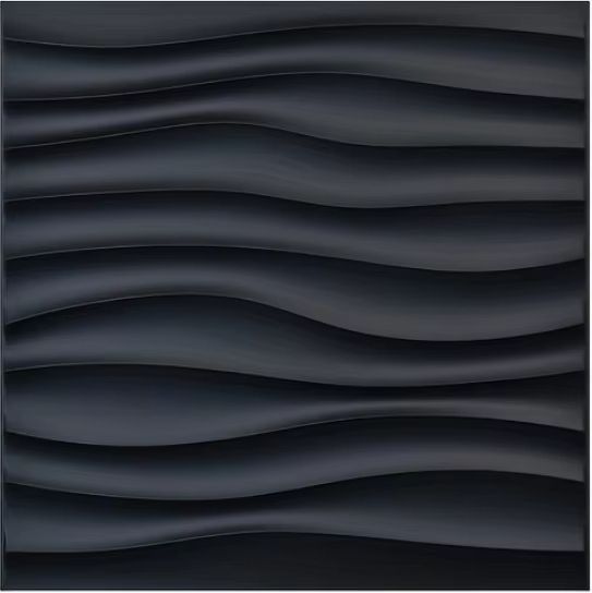 DiamondWave 30x30cm PVC 3D Diamond Textured Wall Panels 10 Pack