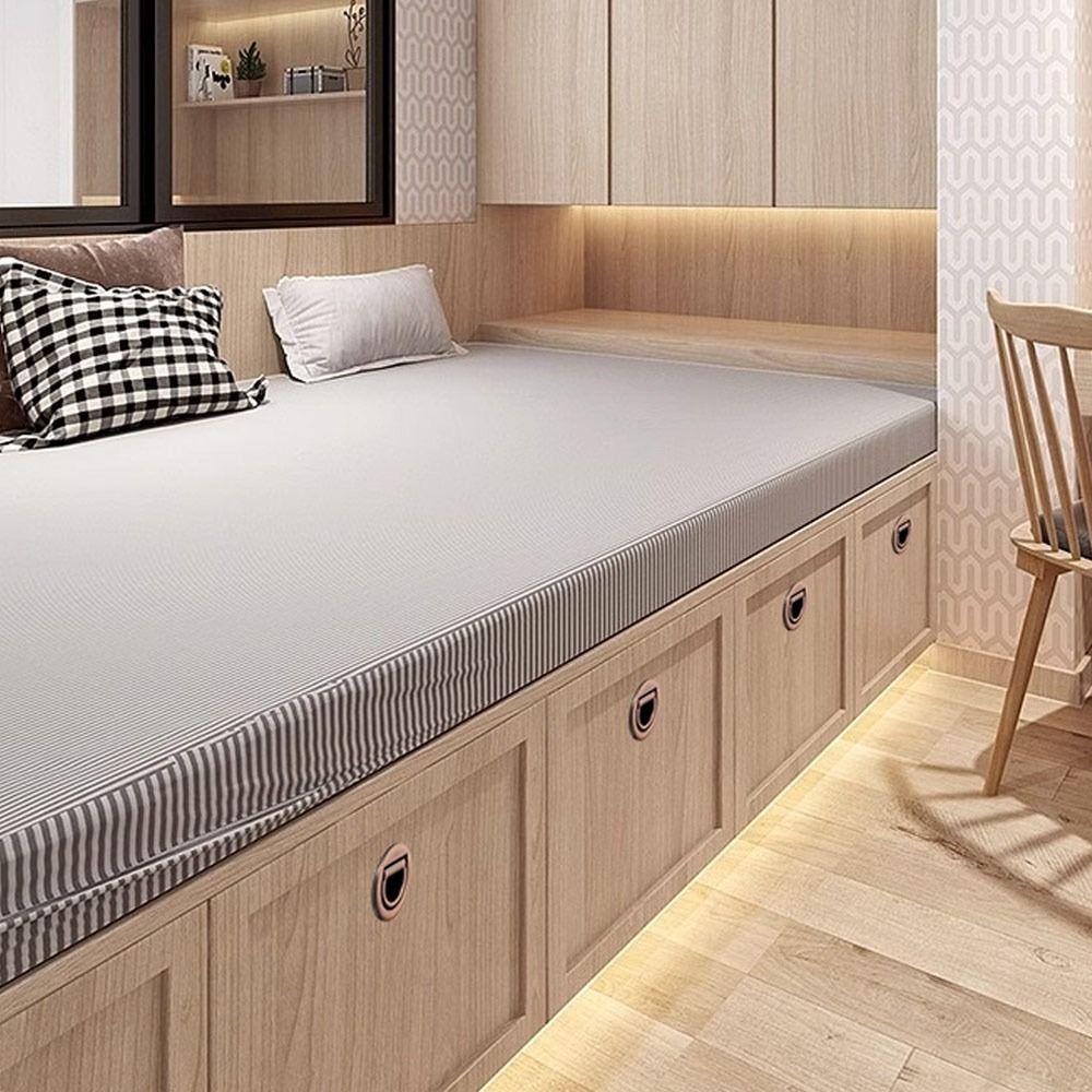 Modern Stainless Steel Recessed Cabinet Handles Hidden Flush Mount Drawer Pulls