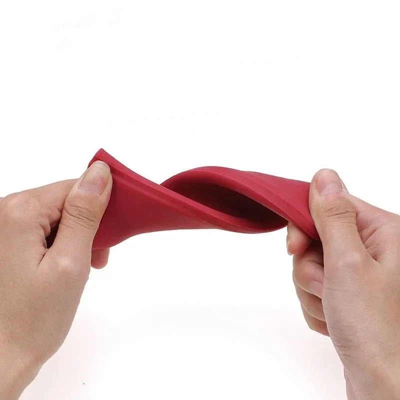 Heat Resistant Silicone Pot Handle Sleeve, Anti-Slip Cast Iron Cookware Handle Protection