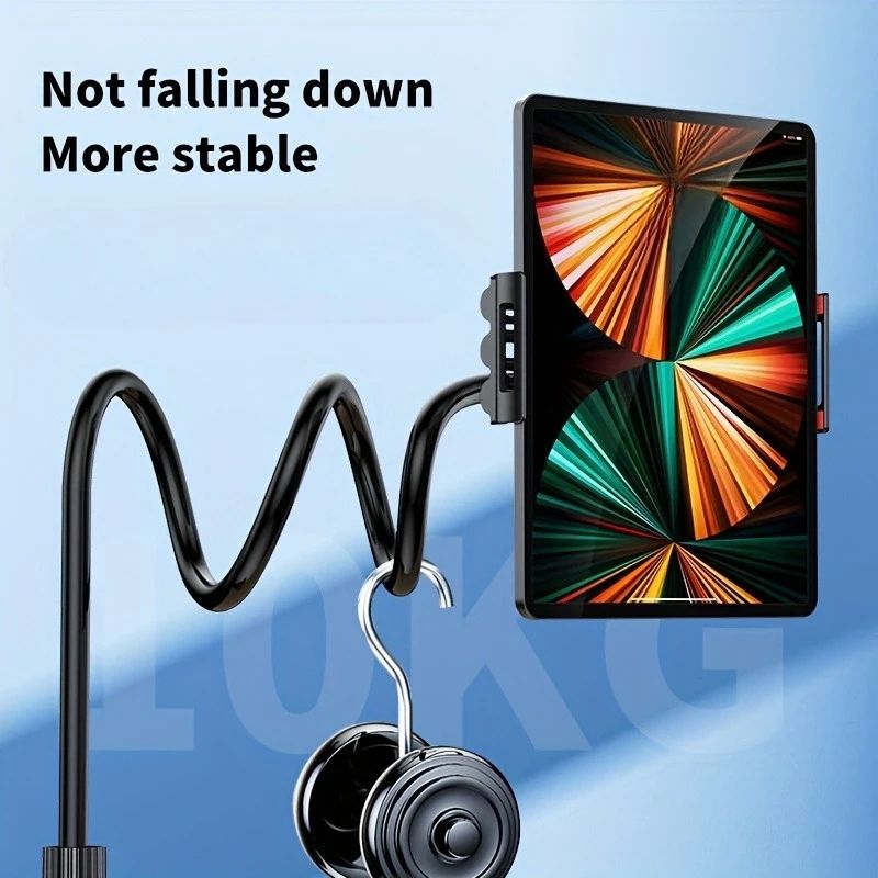 Universal 360° Rotating Tablet & Phone Holder - Adjustable Flexible Desktop & Bed Stand