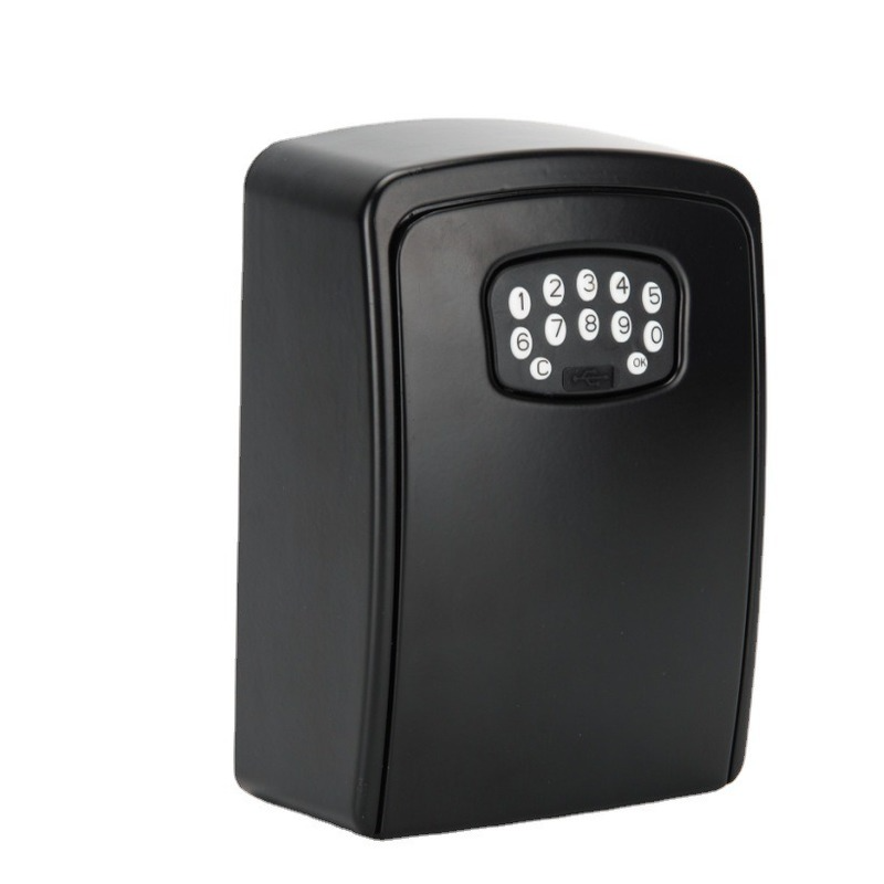Smart Bluetooth Wall Mounted Key Lock Box with APP Control Waterproof Large Capacity Safe