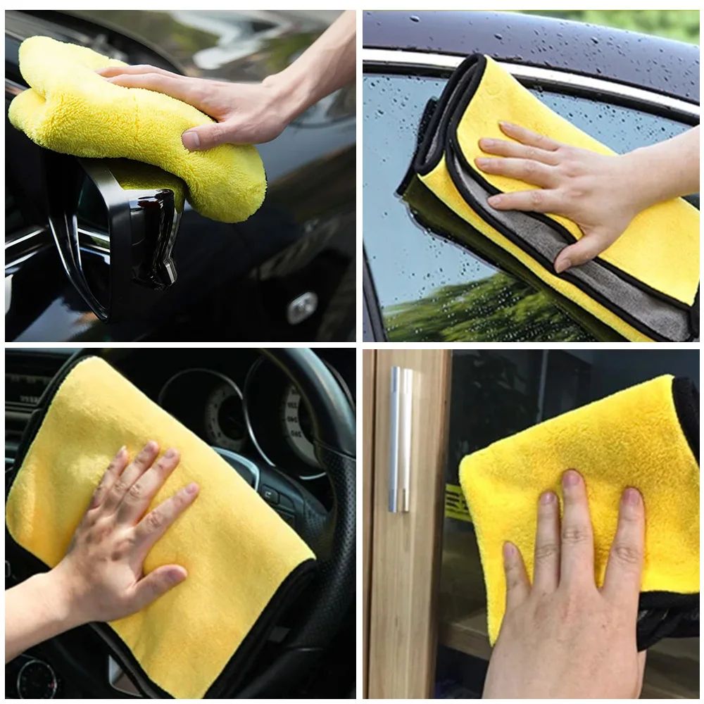 UltraSoft Microfiber Car Wash Towel for Scratch-Free Car Detailing & Drying