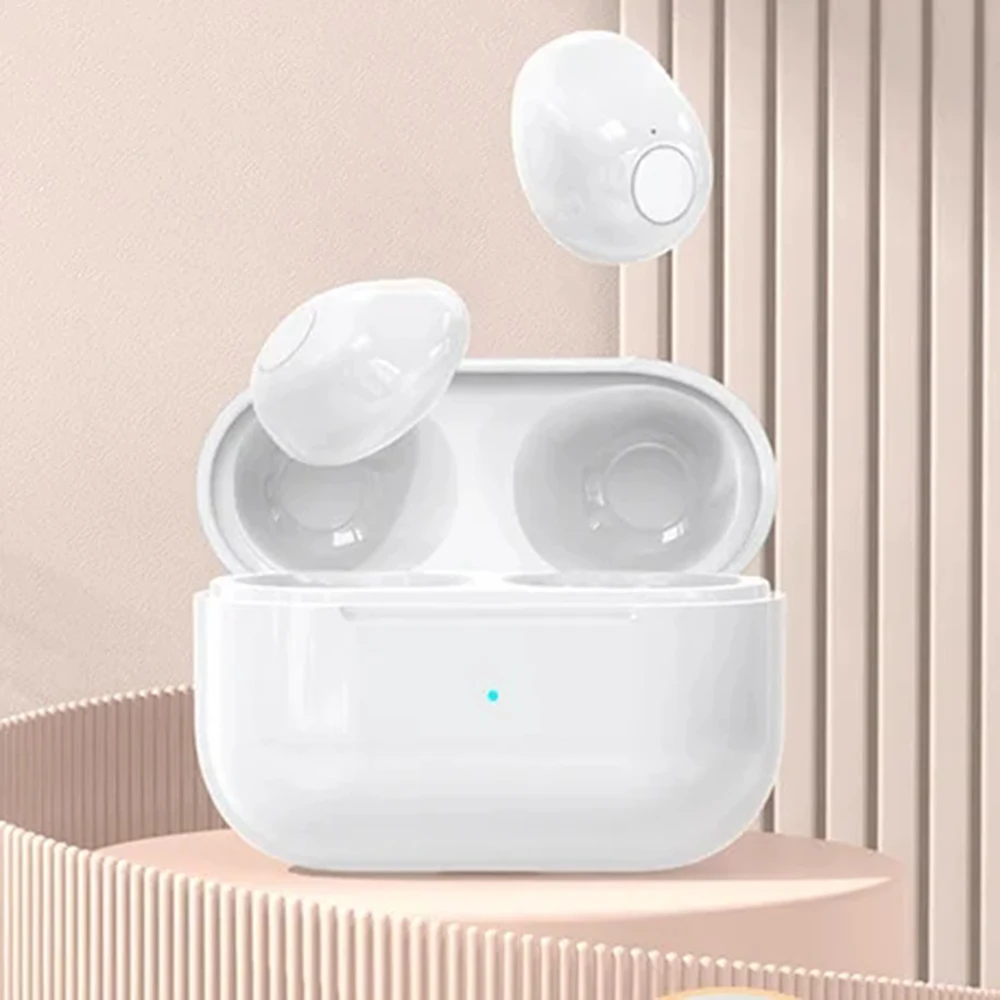 Invisible Mini Bluetooth Wireless Earbuds with Noise Reduction and Extended Playtime