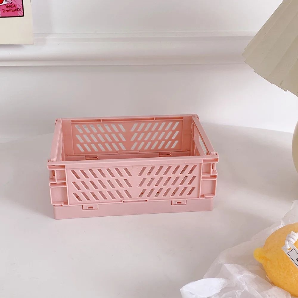 Mr.paper Stackable Foldable Plastic Stationery Holder Set