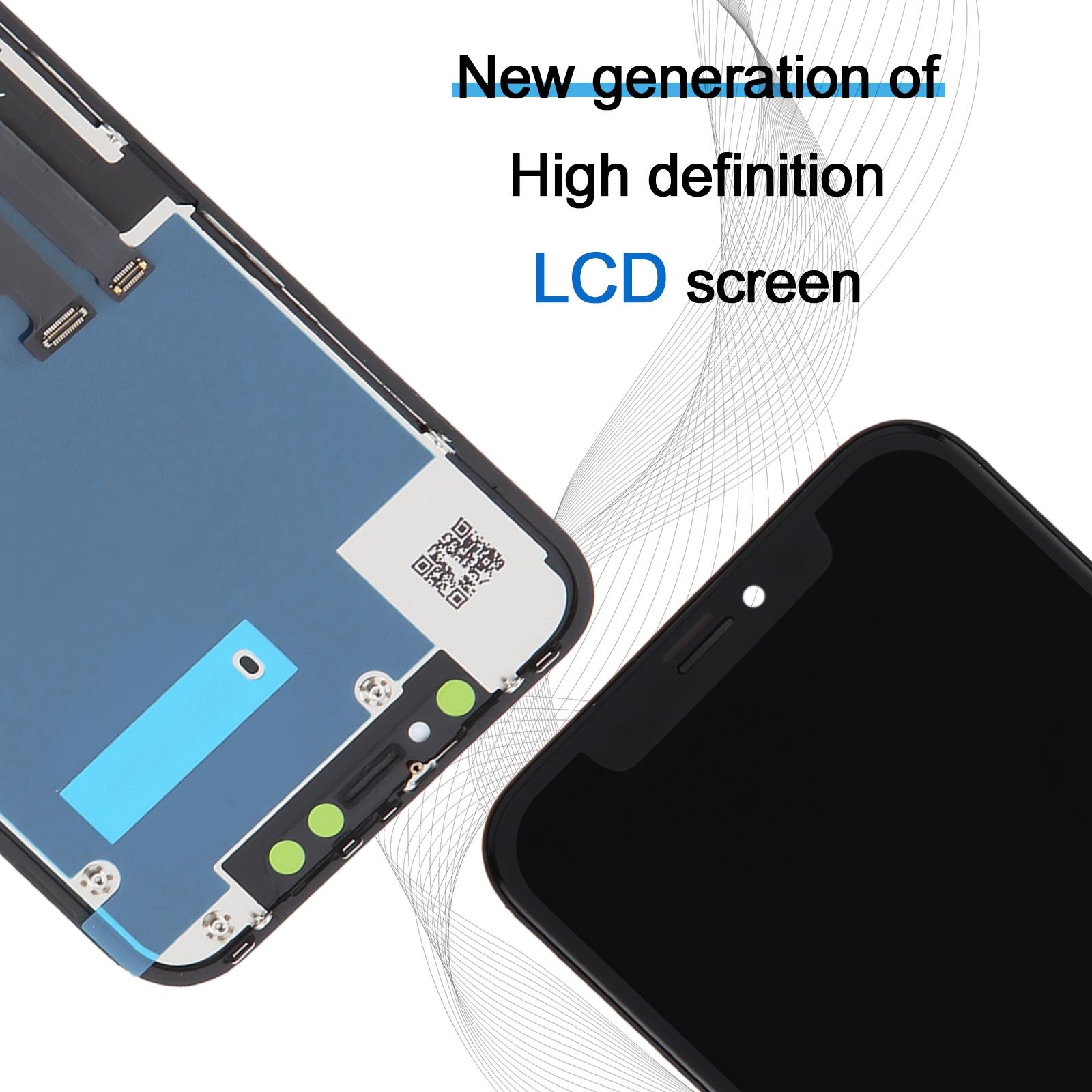iPhone XR Incell LCD Screen Replacement Full HD Display with True Tone & Touch Digitizer
