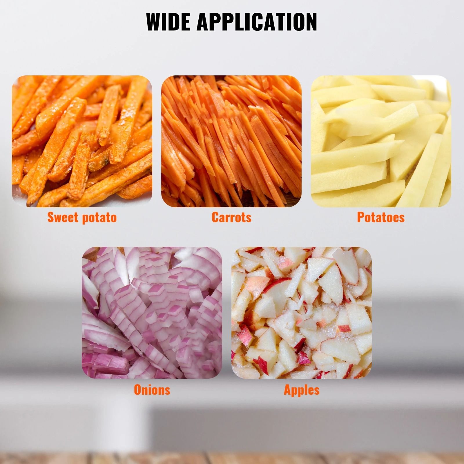 Commercial Stainless Steel Vegetable and Fruit Dicer Cutter