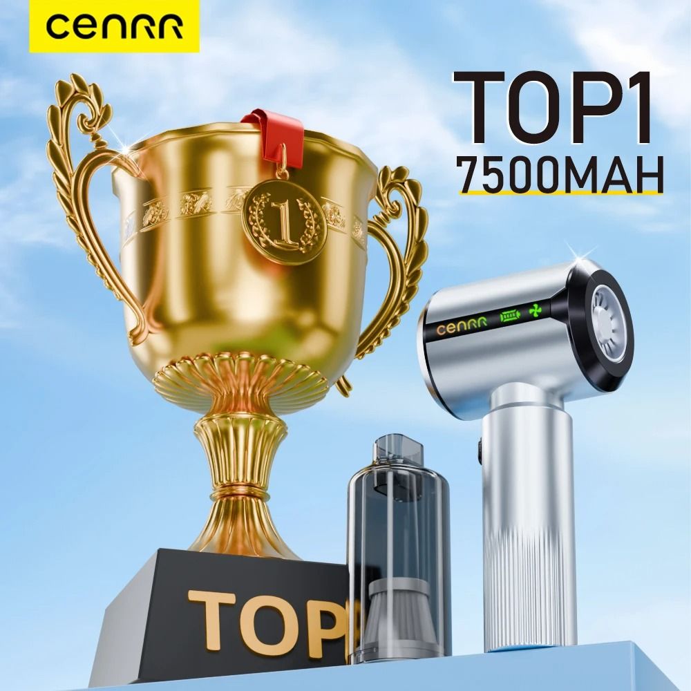 CENRR Mini Cordless Car Vacuum High Power Portable Handheld Blower Cleaner