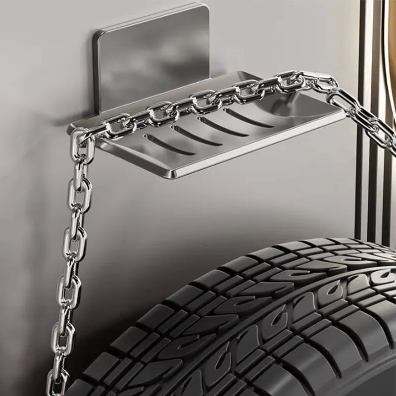 Wall Mounted Aluminum Bathroom Soap Dish