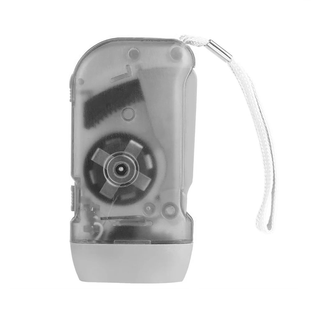 Hand Press Dynamo LED Emergency Flashlight