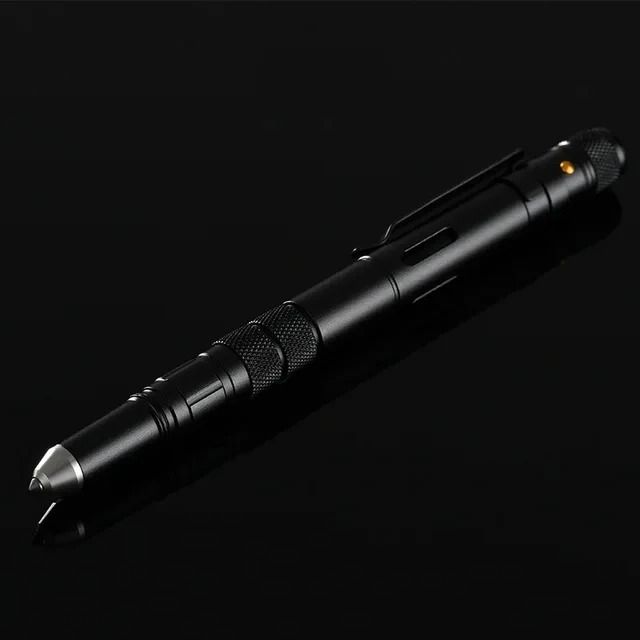 4 in 1 Tactical EDC Pen with Flashlight Glass Breaker and Bottle Opener