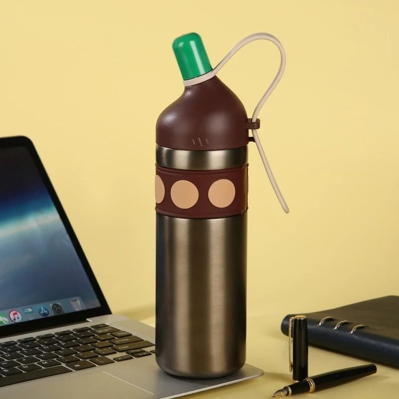 Stainless Steel Kids Sippy Cup and Travel Thermos