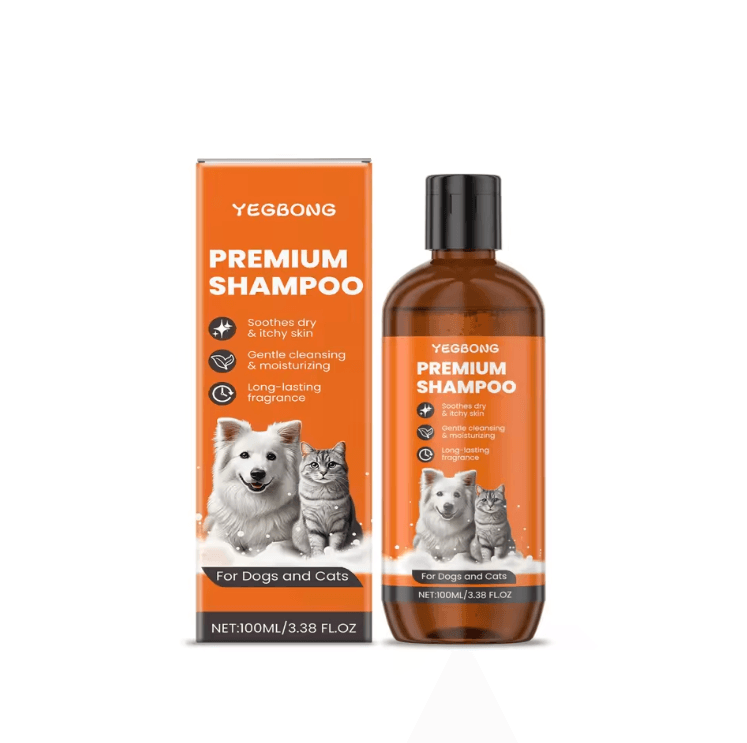 Waterless Pet Shampoo Foam for Dogs and Cats Gentle Odor Control and Easy Cleaning