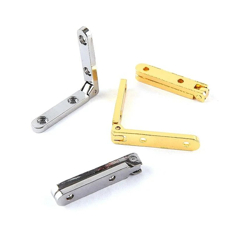 30mm 90 Degree Zinc Alloy Hinges 2 Pack