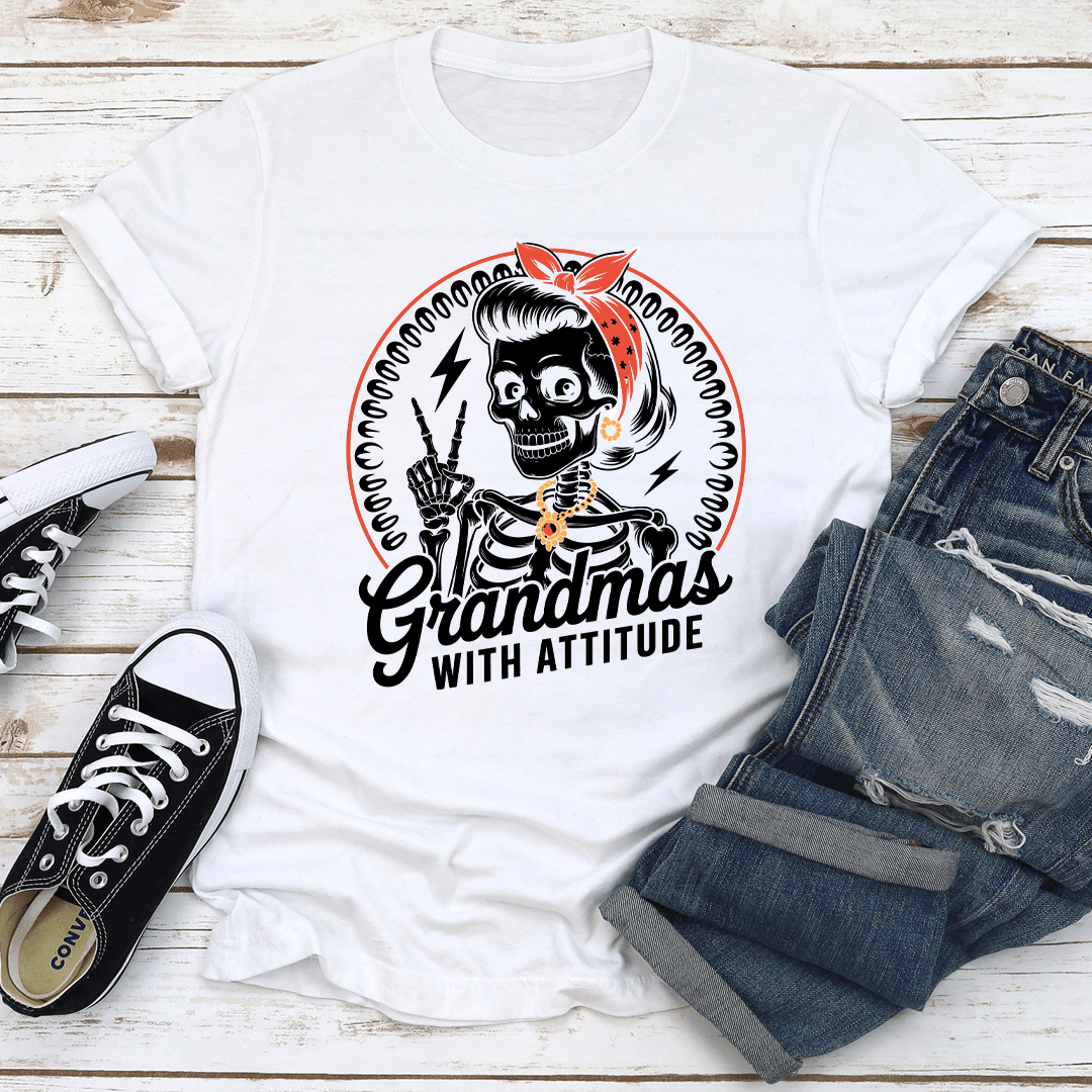 Grandmas With A Attitude Tee