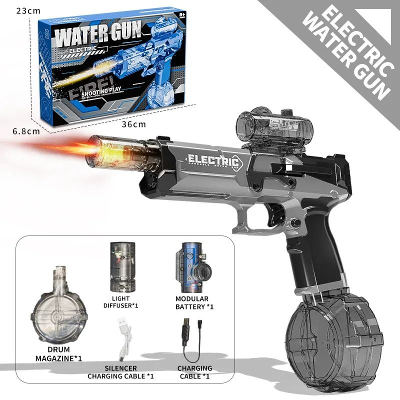 Kids Electric Water Gun High Pressure Automatic Water Blaster Toy