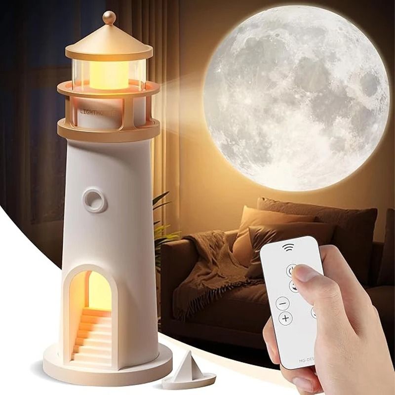 Moon Projection Night Light with Bluetooth Music and Remote Control for Bedroom and Gifts