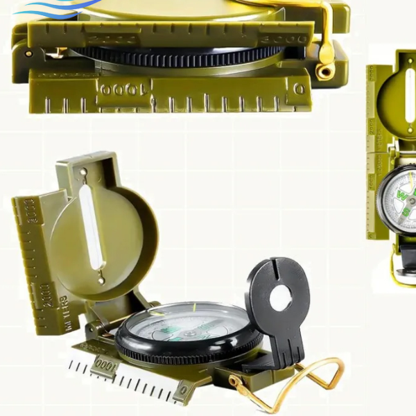 Waterproof Multifunctional Compass  Portable, Ranging, and Magnifying Compass for Outdoor Adventures