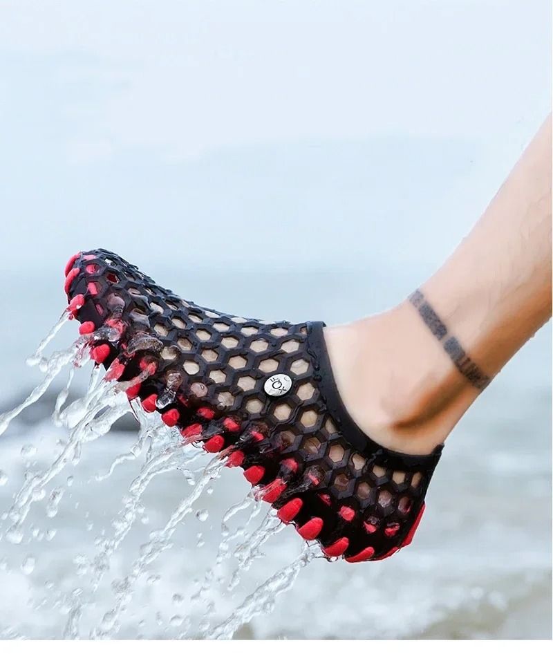 Unisex Lightweight Summer Slip On Garden Clogs Jelly Water Sandals for Beach and Casual Wear