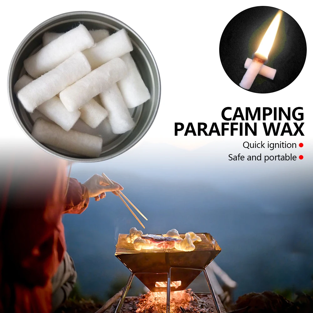 Survival Fire Starter Camping Rope Waterproof Fire Starter Rope & Camping Fire Tinder