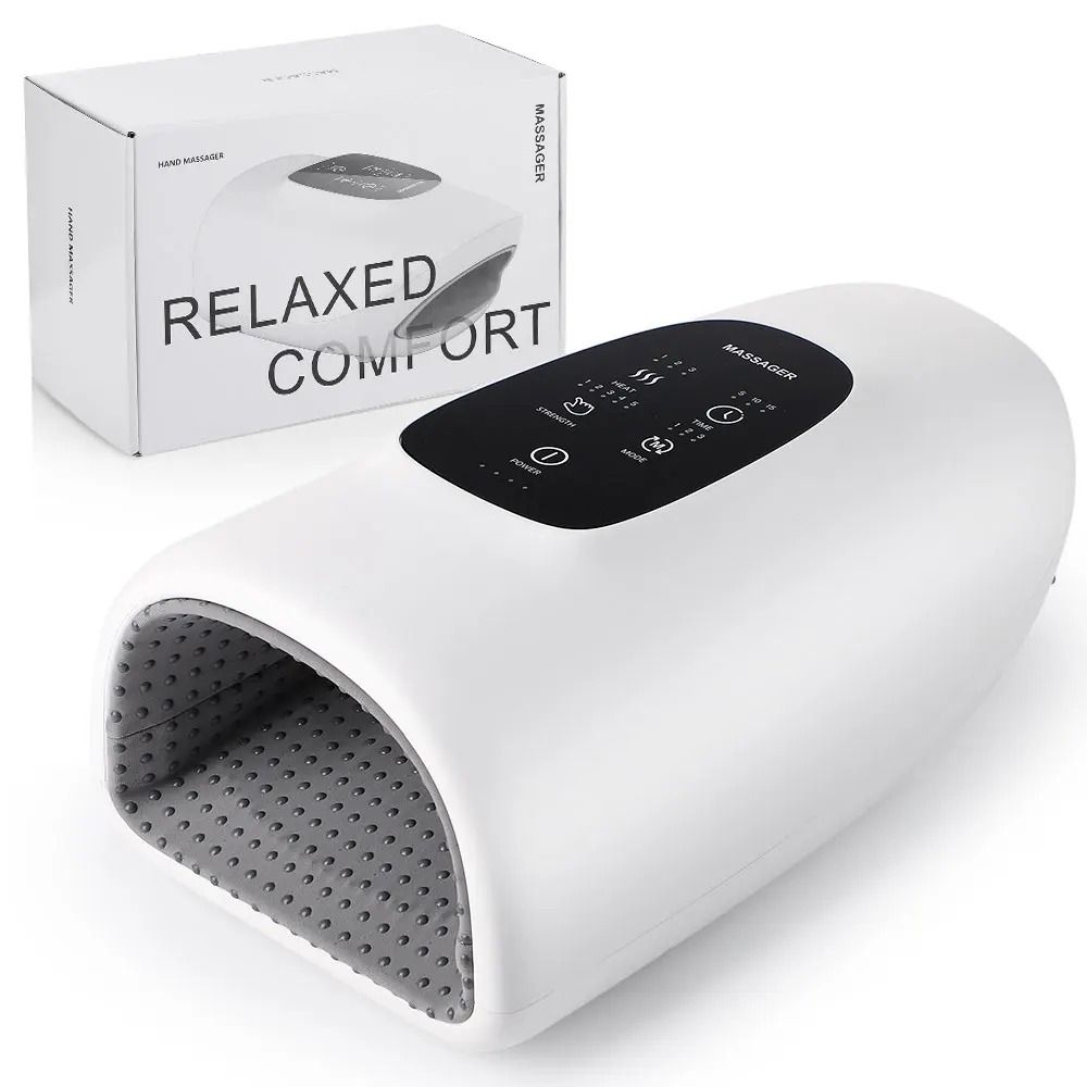 Electric Hand Massager with Air Compression and Heat Therapy