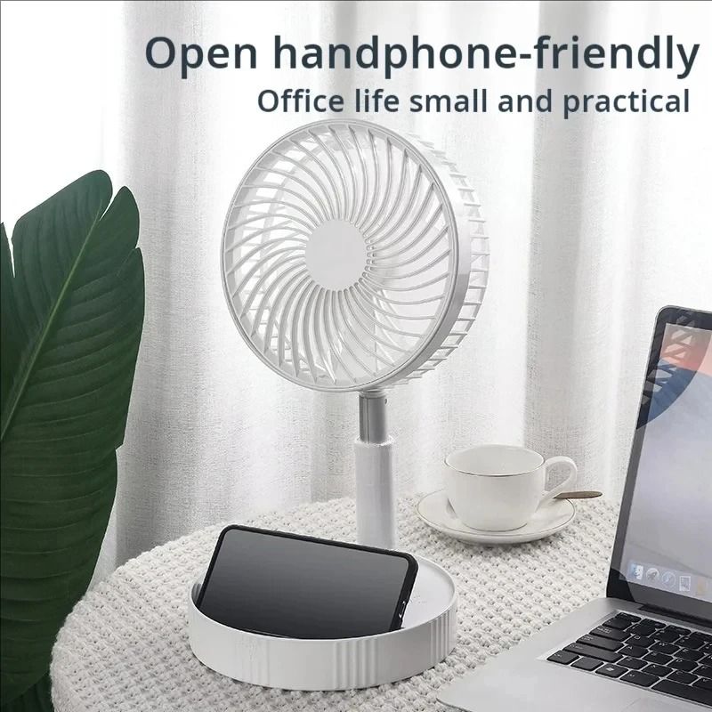 Professional High Capacity Retractable and Folding Portable Fan