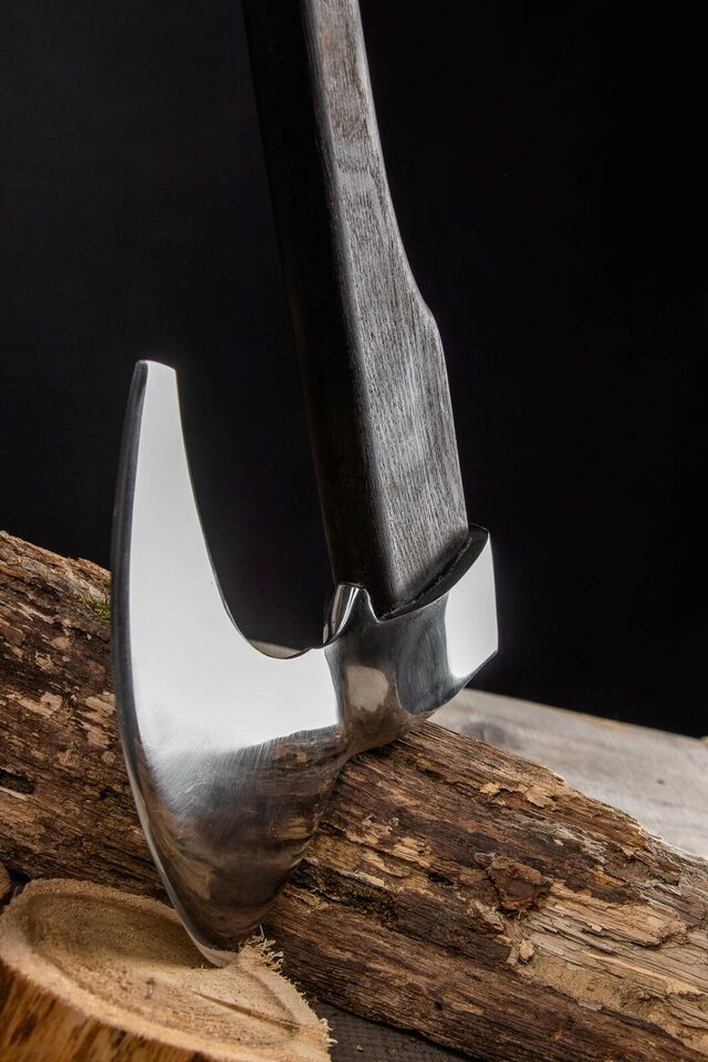 CUSTOM HANDMADE HIGH CARBON STEEL HATCHET TOMAHAWK HUNTING AXE