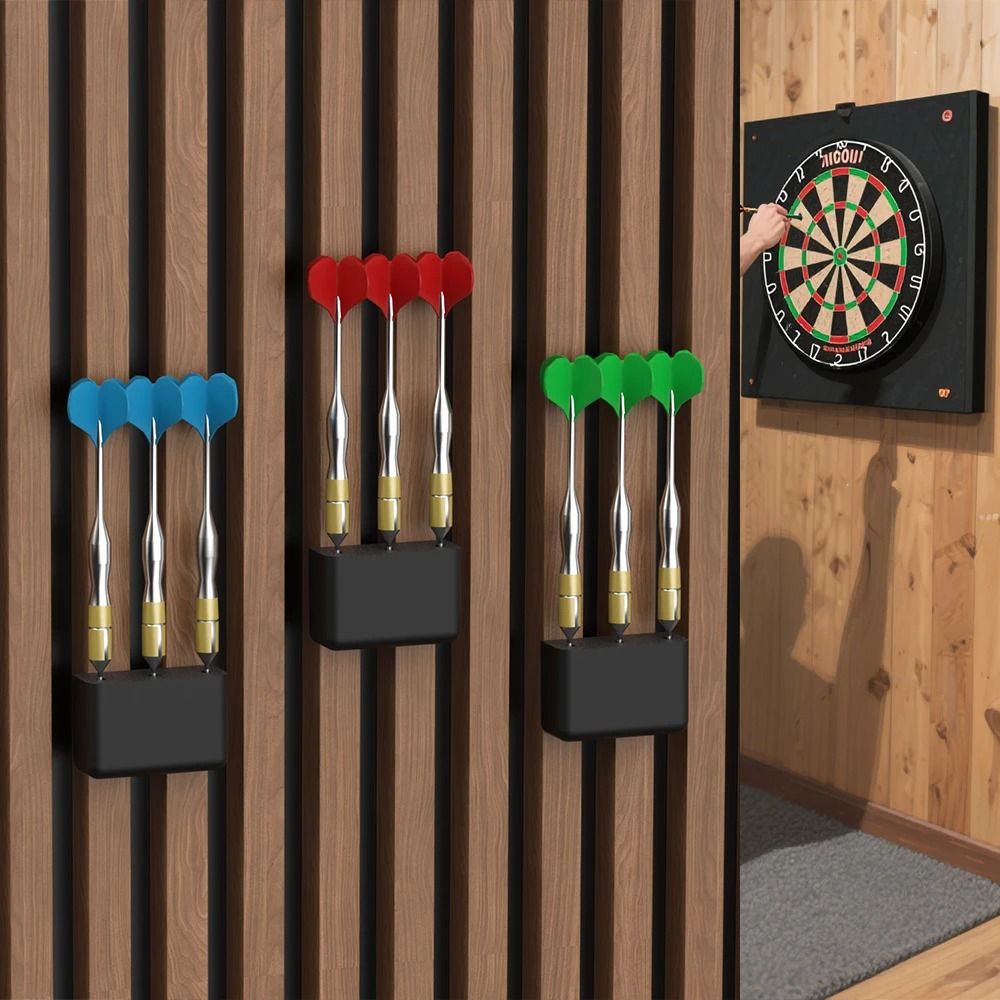 Acoustic Panel Dart Stand | Drill-Free Recreational Integration for Home Studios & Offices