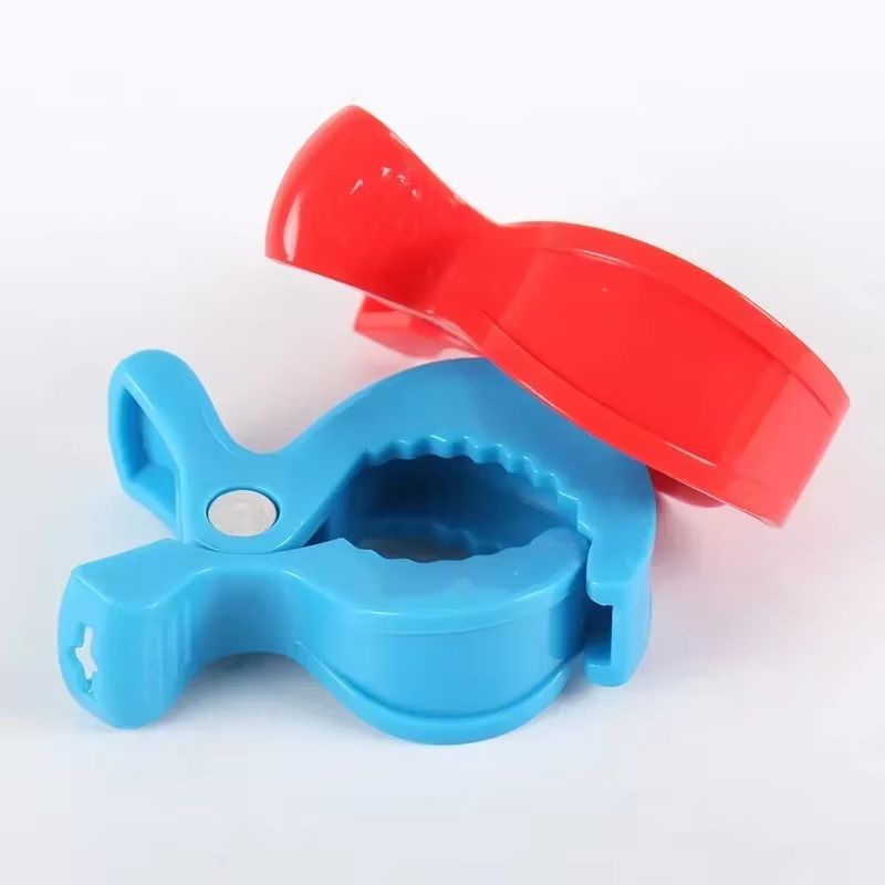 Baby Stroller Alligator Clamp Clips Portable Pram & Car Seat Hooks