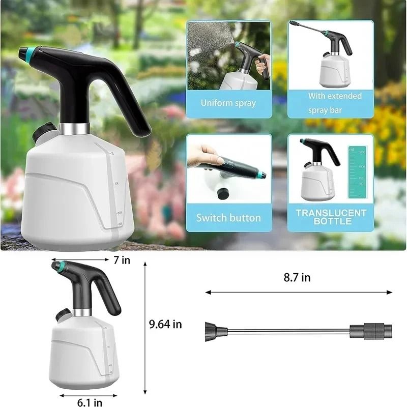67.6 oz Professional Automatic Electric Watering Can