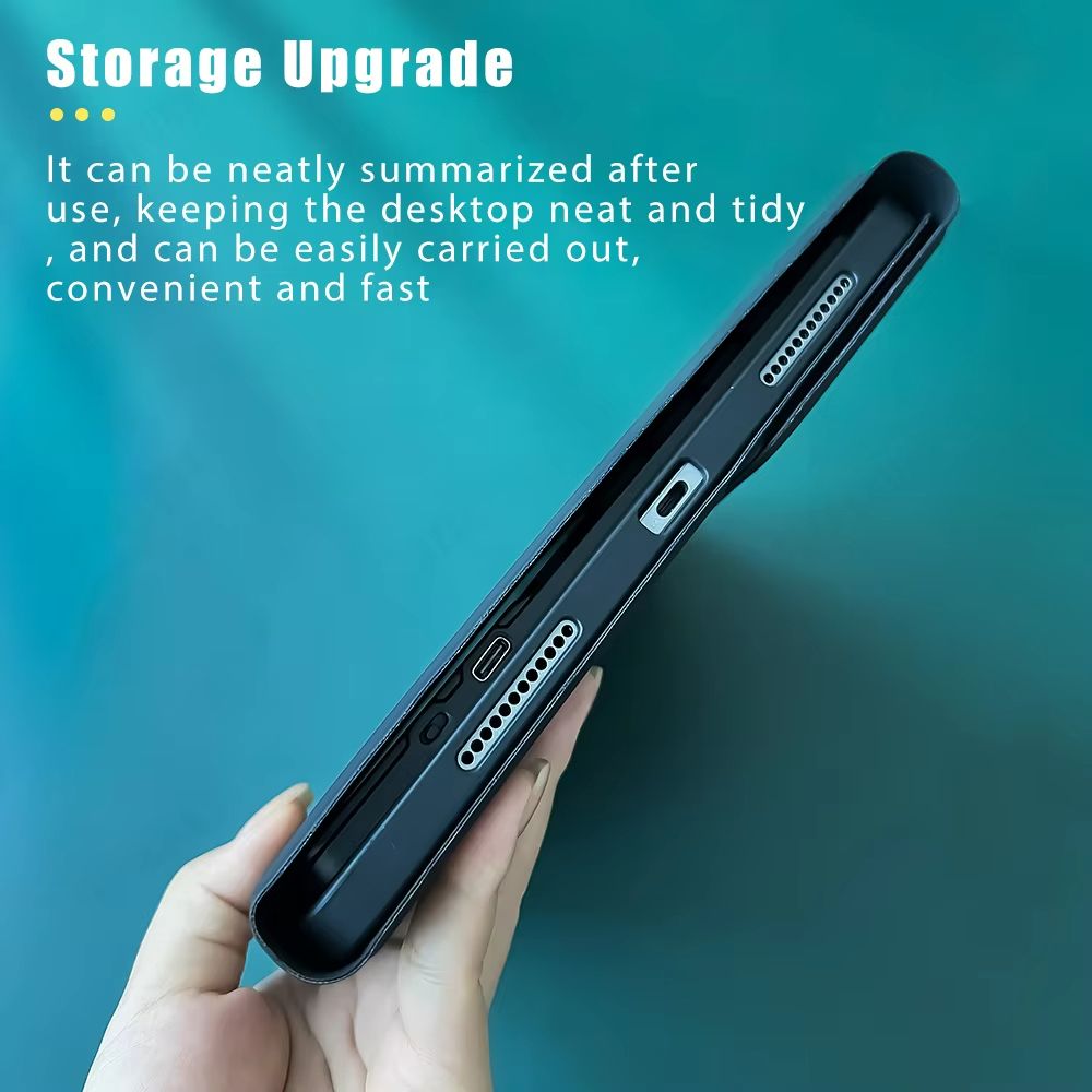 iPad Keyboard Case with Wireless Mouse – Magic Backlit Keyboard Cover for iPad 9th, 8th, 7th, 10th Gen, Air & Pro Models