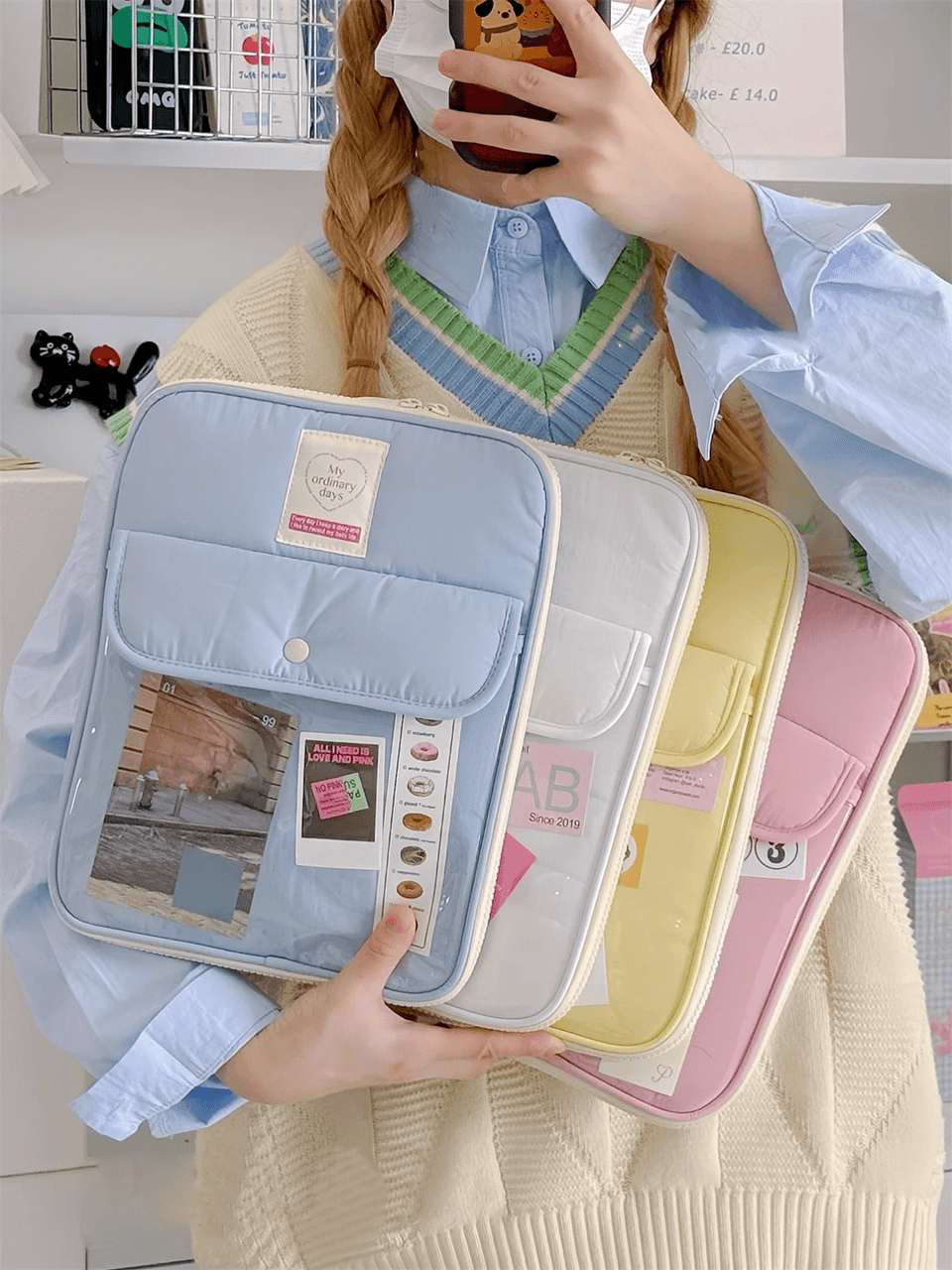 KoreaCharm Laptop Sleeve Bag