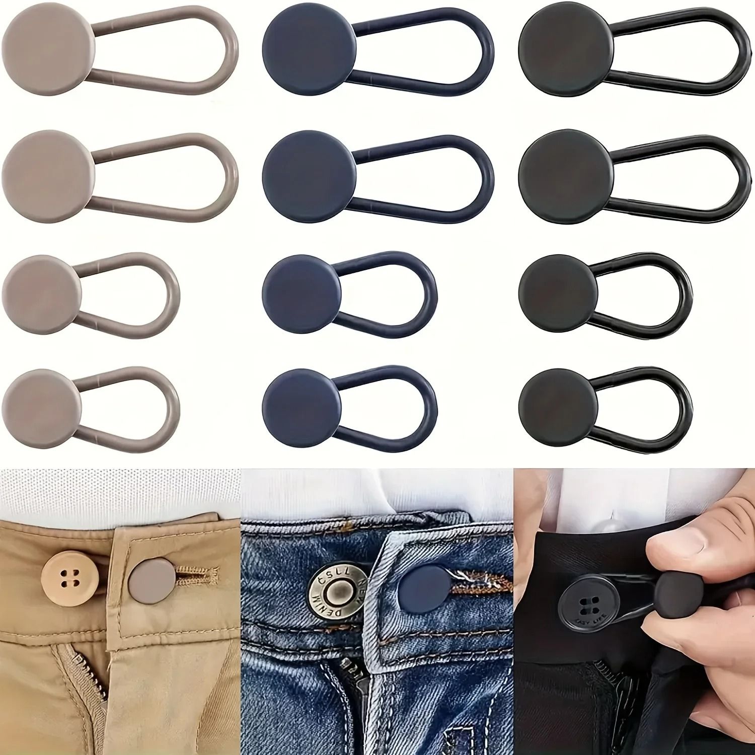 Adjustable Waistband Extender Set
