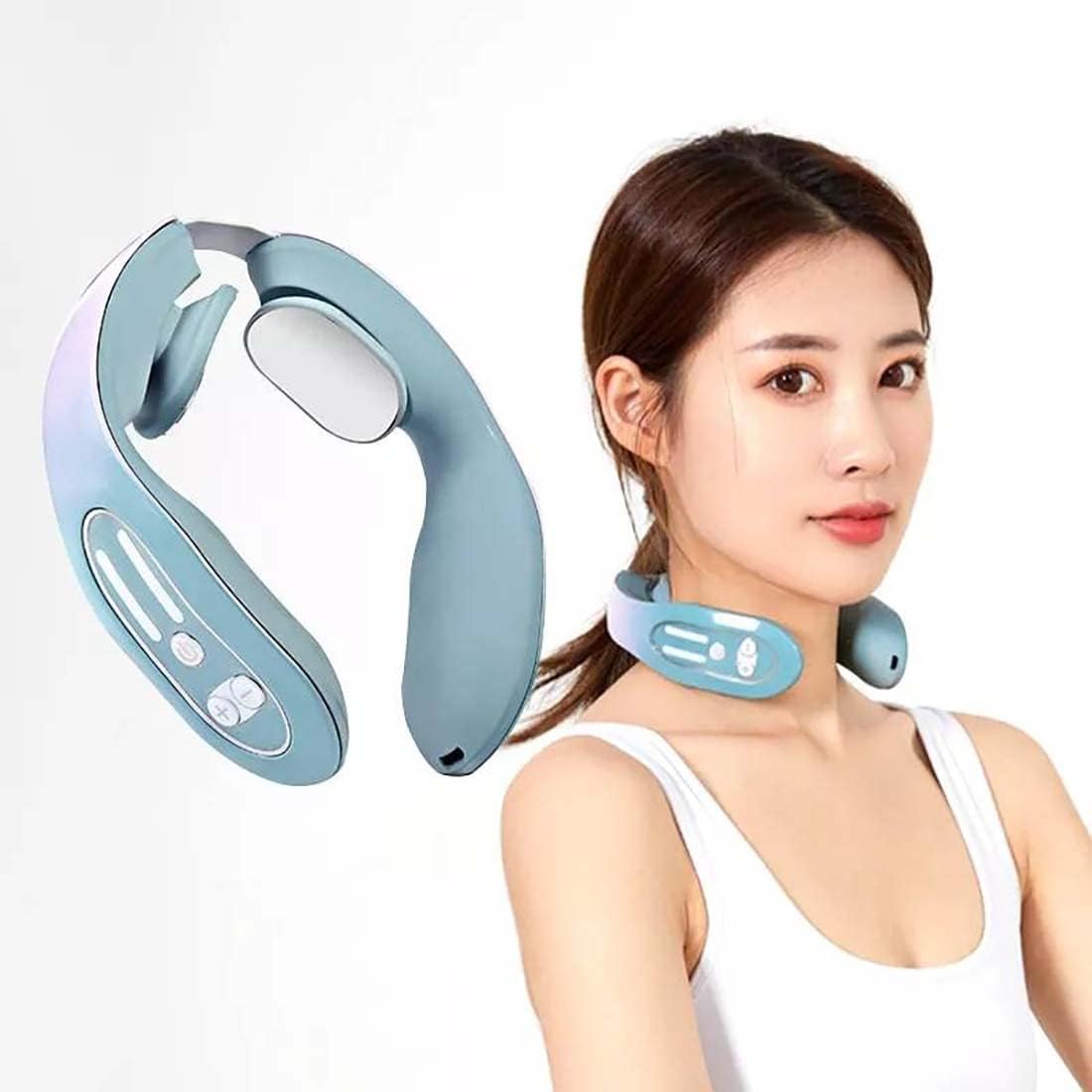 EMS Neck Acupoints Lymphvity Massager Device