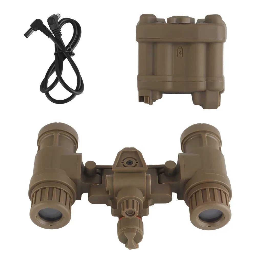 AN PVS31 Dual Tube Night Vision Goggles Dummy Model Tactical Helmet Prop
