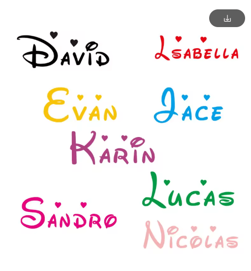 Personalized Name Wall Sticker Custom Kids Room & Nursery Vinyl Decal