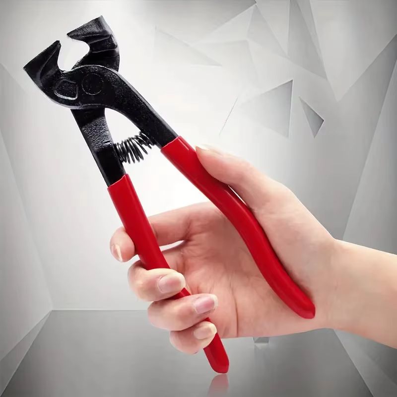 8in Tile Nippers Mosaic Cutter Pliers for Ceramic Porcelain and Glass Tile