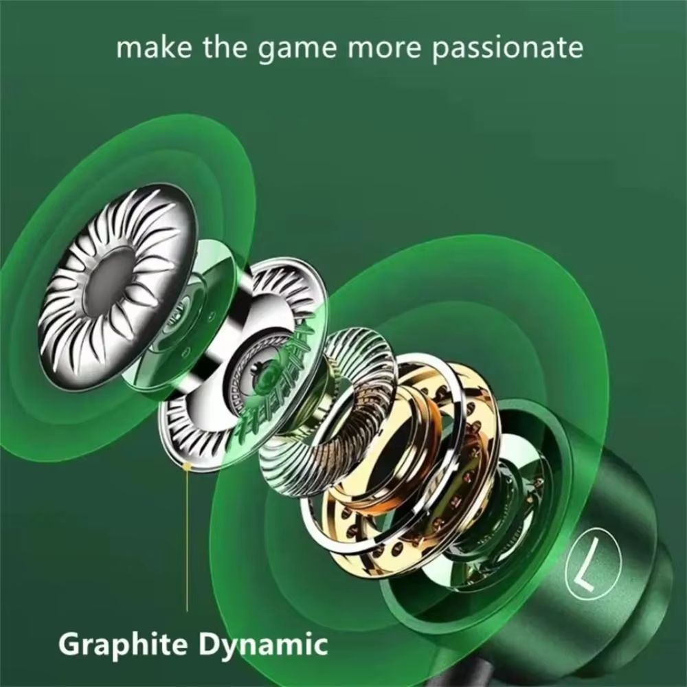 Portable 3.5mm In-Ear Deep Bass Noise-Canceling Stereo Earphones