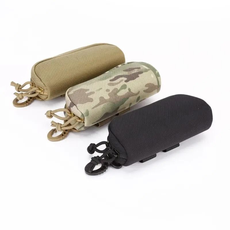 Tactical MOLLE Sunglasses Case Shockproof Protective Eyewear Pouch