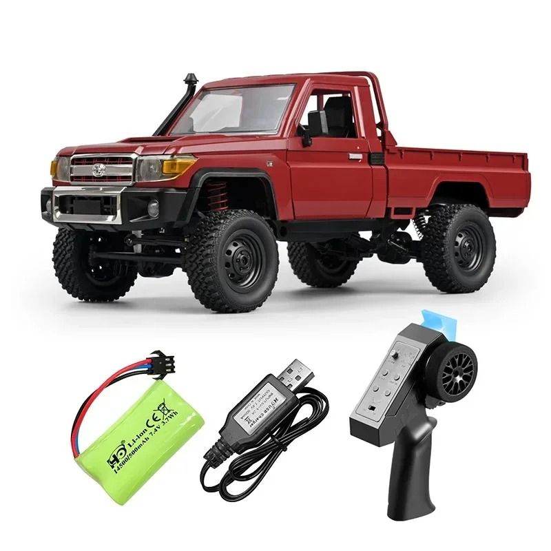 1:12 Scale 4WD RC Pickup Truck with Remote Control