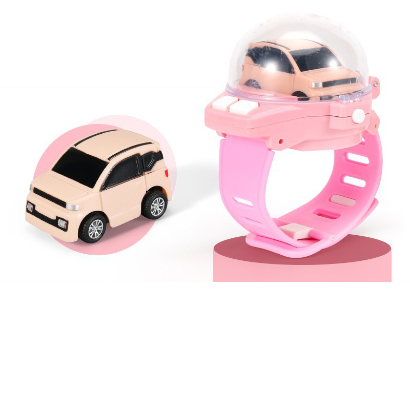 Mini Watch Car Parent Child Interaction, Remote Control Car Electric Alloy, Children's Watch Racing Toy Gift
