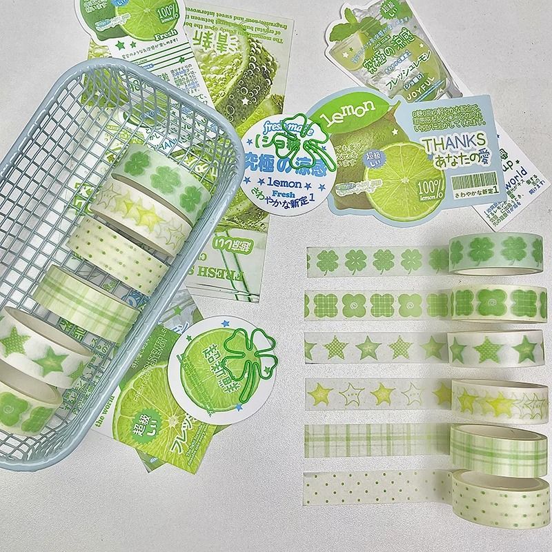 Fruit Paradise Cute Cartoon Washi Tape Set