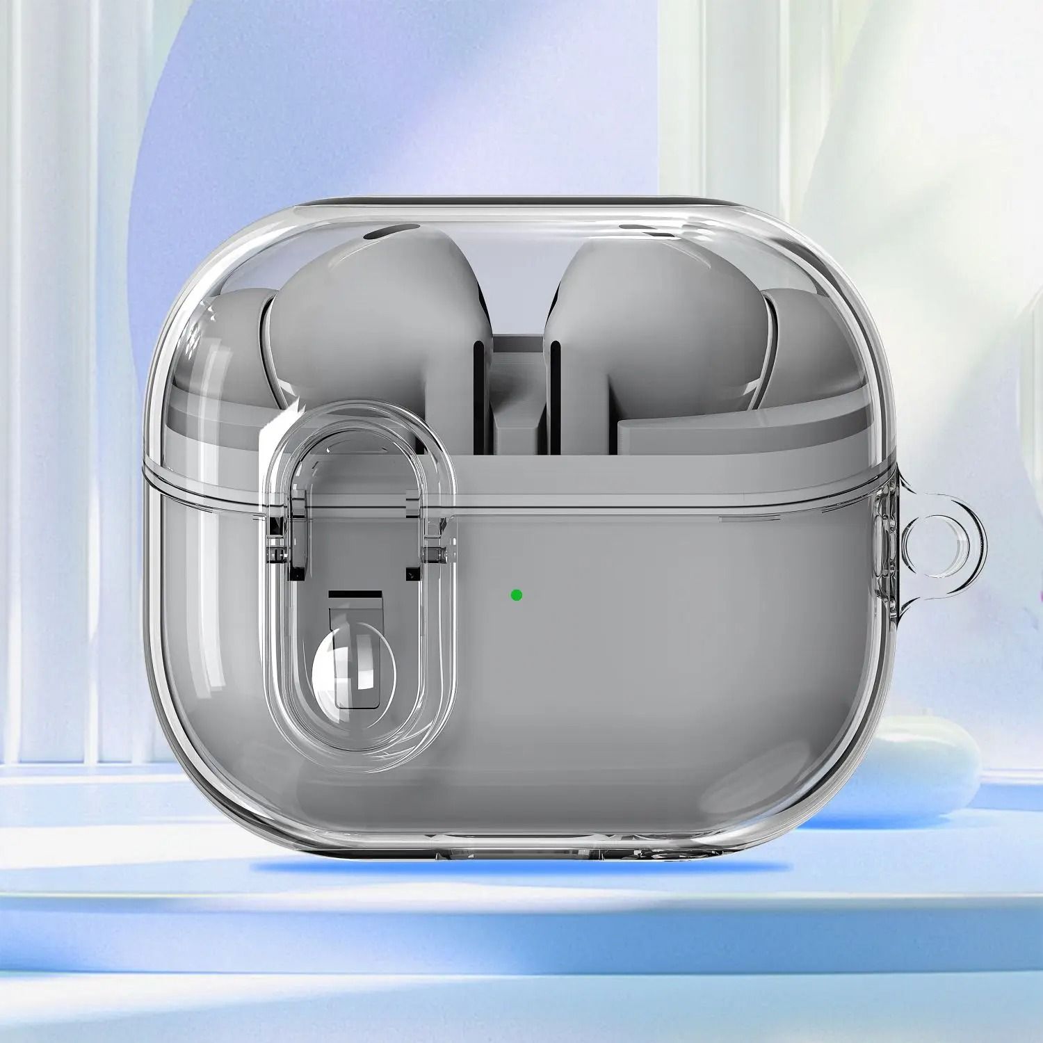 Transparent Security Lock Case for Galaxy Buds