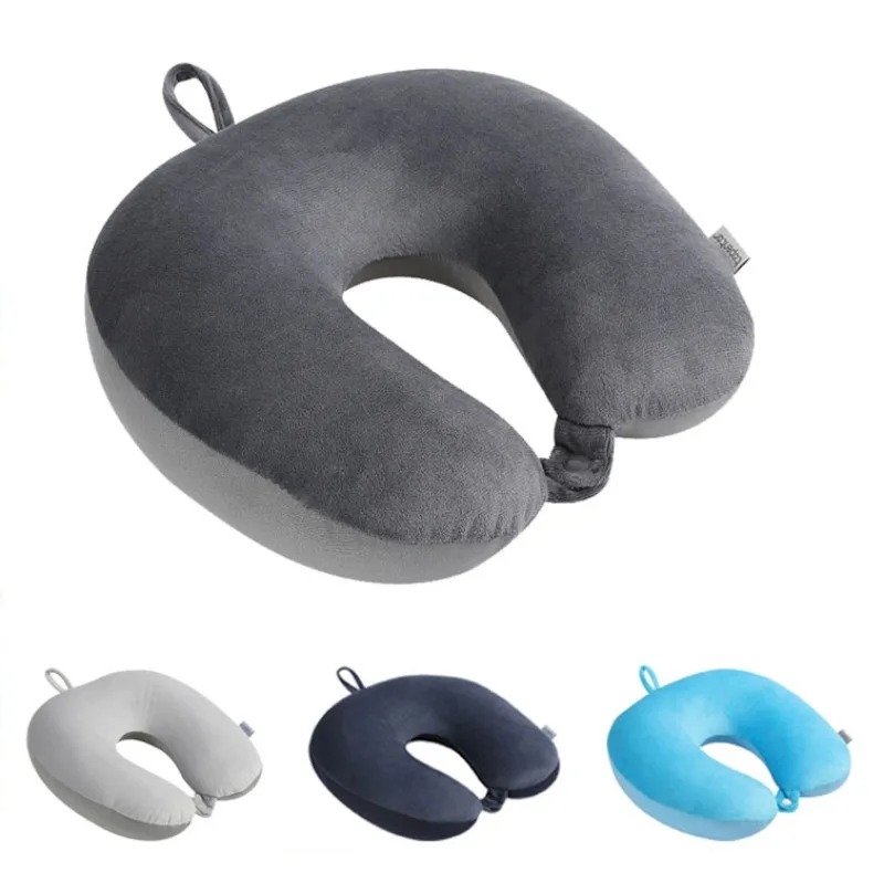 Slow Rebound Travel Neck Pillow for Comfort and Support