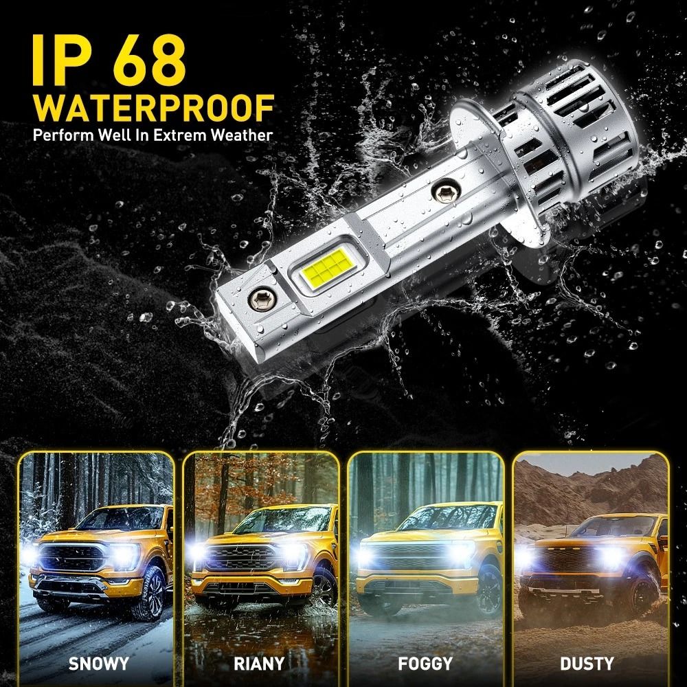 Auxito LED Headlight Super Bright Bulbs Kit, High/Low Beam, High Efficiency, Energy-Saving, Waterproof